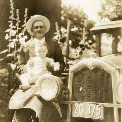 Dr. Melvin and Jean in 1928