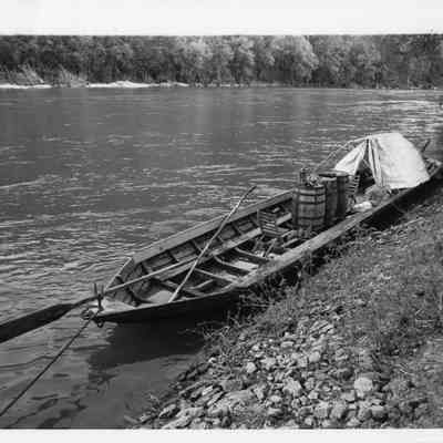Gundalow boat replica