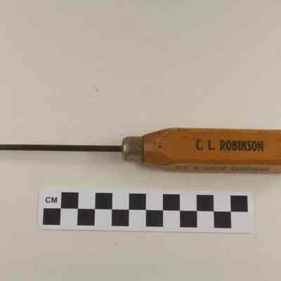 C. L. Robinson Ice & Cold Storage Co ice pick