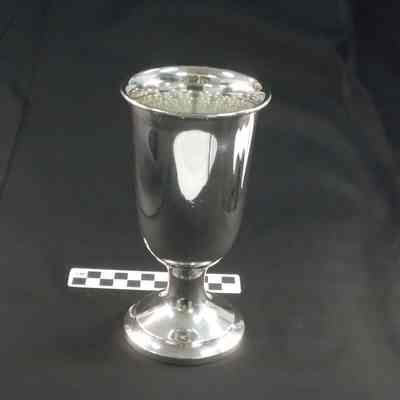 Silver plate communion chalice