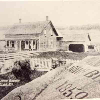 John Brown's house in North Elba, New York