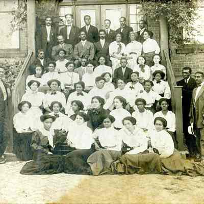 Storer College students and faculty