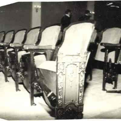 Original seats at the New Opera House