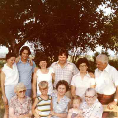 Milton family reunion, c1980