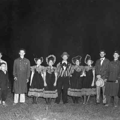 Jefferson County Sesquicentennial celebrations - group of people in costume