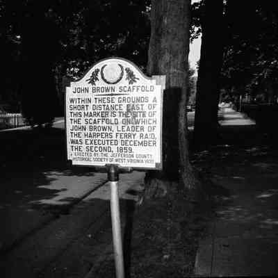 John Brown Scaffold historical marker