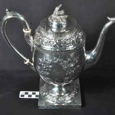 Sterling silver coffeepot