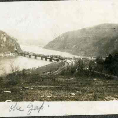 Harpers Ferry Gap, c1900