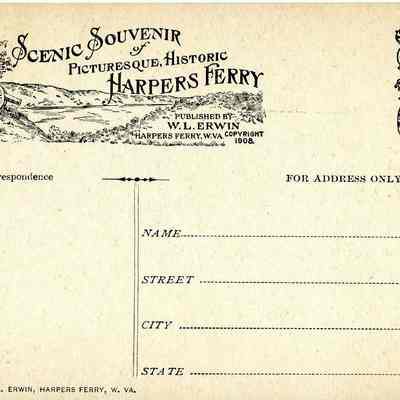 The old "Stone Steps," cut in virgin rock, leading up from High Street