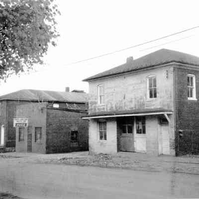Commercial buildings on North Mildred Street