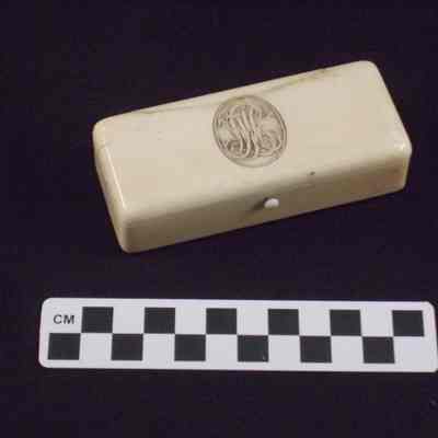 Ivory cosmetics box