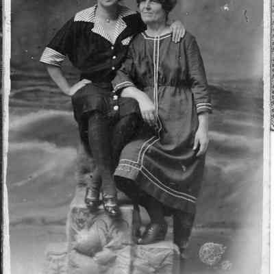 Gertie Ramey and Ella Ramey