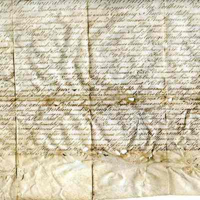 Lord Fairfax deed to George Hyatt