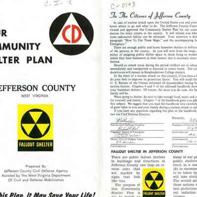 Civil defense shelter plan