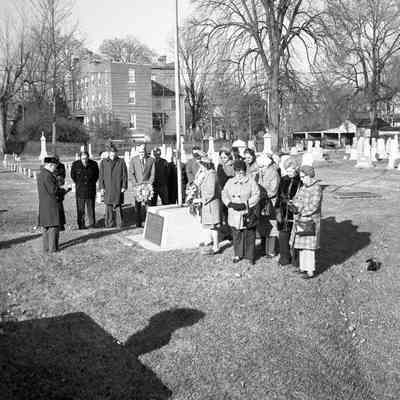VFW commemorating Pearl Harbor Day at Edge Hill Cemetery