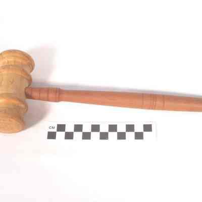 Wooden gavel