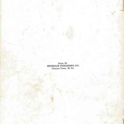 Historical Places Back Cover