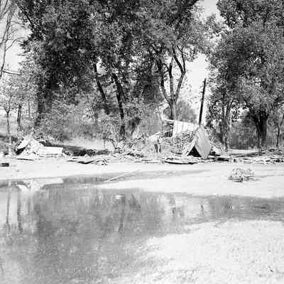 1942 flood photos of Millville and Harpers Ferry