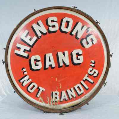 Henson's bass drum