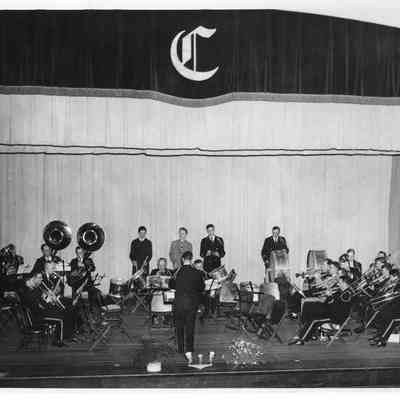 local band, probably Appleland, c. 1950