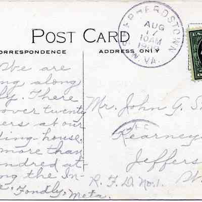 Shepherd College, State Normal School Postcard