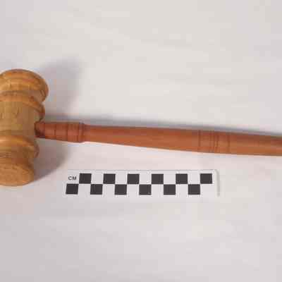 Wooden gavel