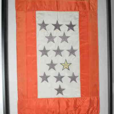 World War II service banner (B)