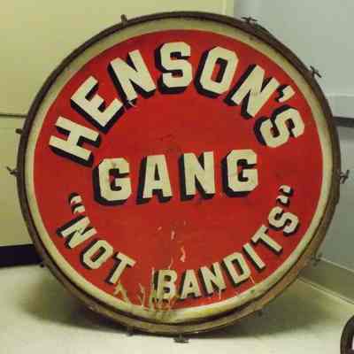 Henson's bass drum
