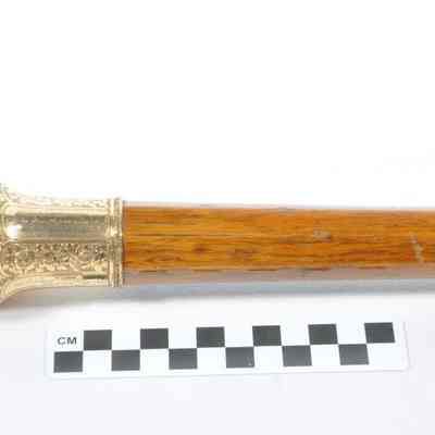 Gold-headed cane
