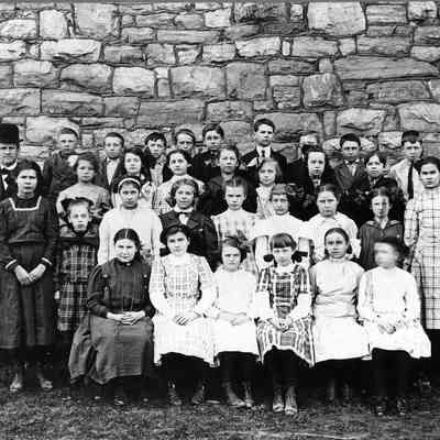Charles Town Graded and High School class photo