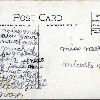 Jefferson Security Bank Building Postcard