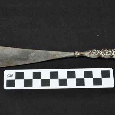 Sterling silver shoehorn