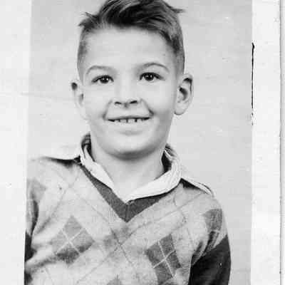 unidentified boy, 1945