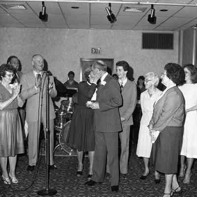 Donald Smith, Pres. W Va Bankers Assn, honored at the Cliffside Motel