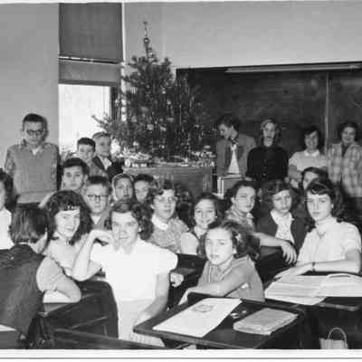 8th Grade, Charles Town High School - Christmas, 1954