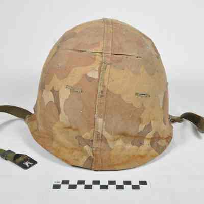Korean War era U. S. Marine helmet