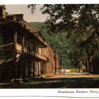 Downtown Harpers Ferry