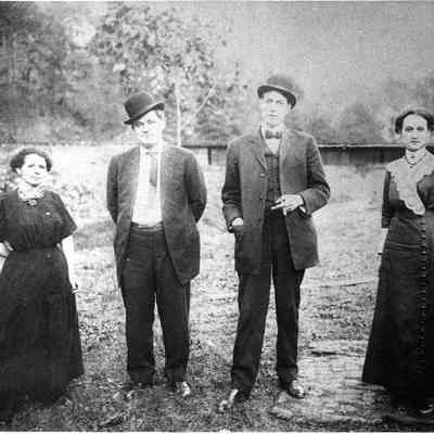 Mrs. Looney, Mr. Looney, Mr. Rickman, Miss Blessing