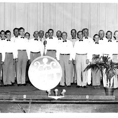 Charles Town chapter of SPEBSQSA, c1950