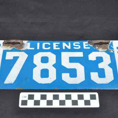 West Virginia license plate