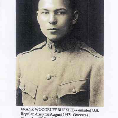 Frank Woodruff Buckles in England