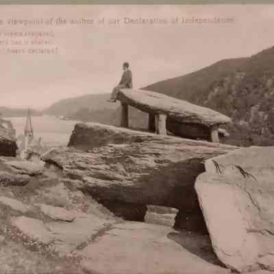 Jefferson Rock Postcard