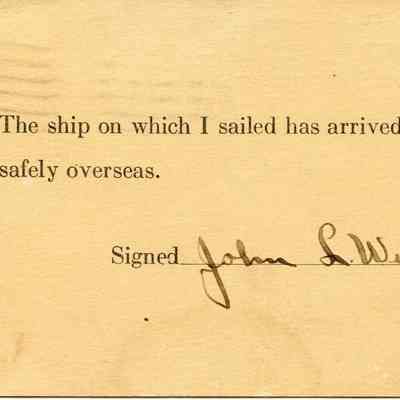 Soldiers and Sailors Mail