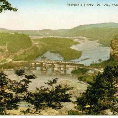 Harper's Ferry, W. Va., from Split Rock