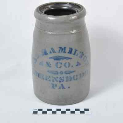 Stoneware canning crock