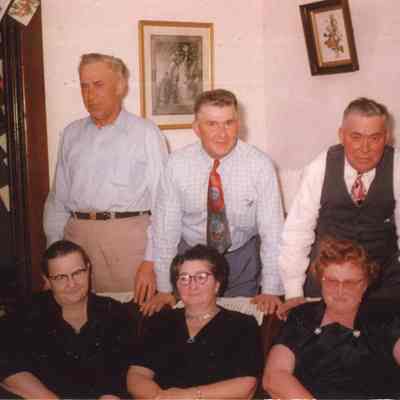Milton brothers and their wives, 1952