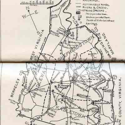 Map of Jefferson County 1941