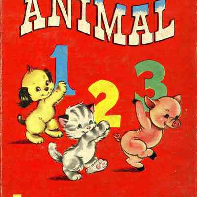 Children's book:  Animal 1 2 3