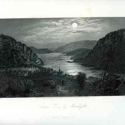 Harper's Ferry by Moonlight