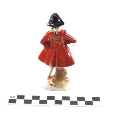 Porcelain figurine of a man